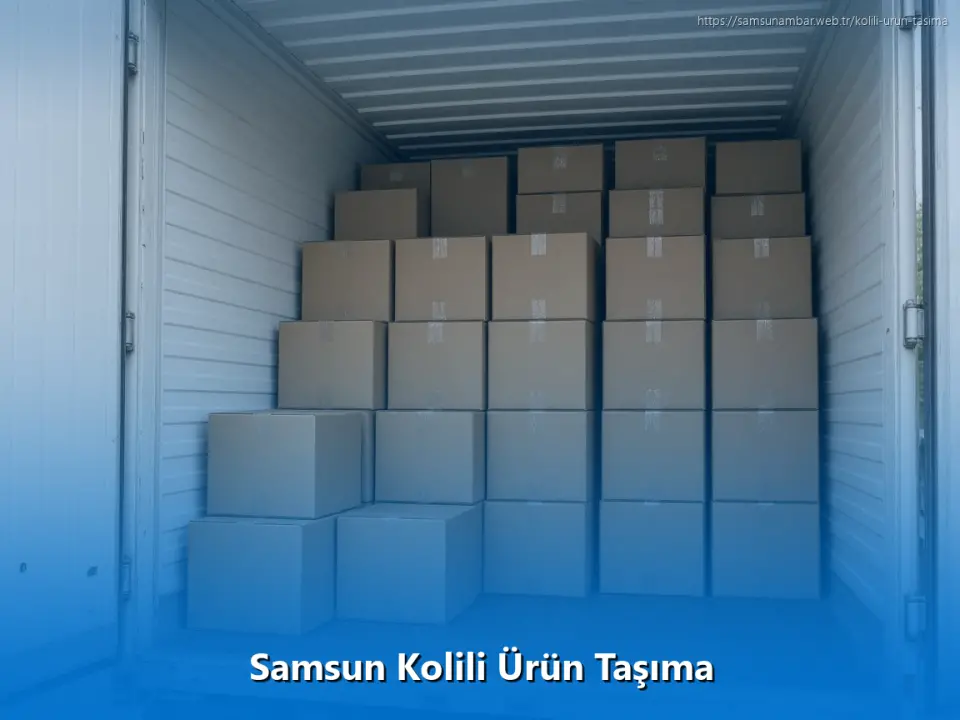 Samsun Kolili Ürün Taşıma